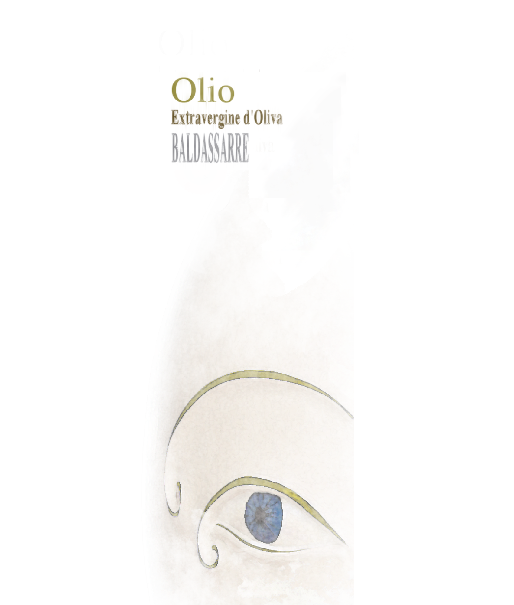 schizzo etichetta olio